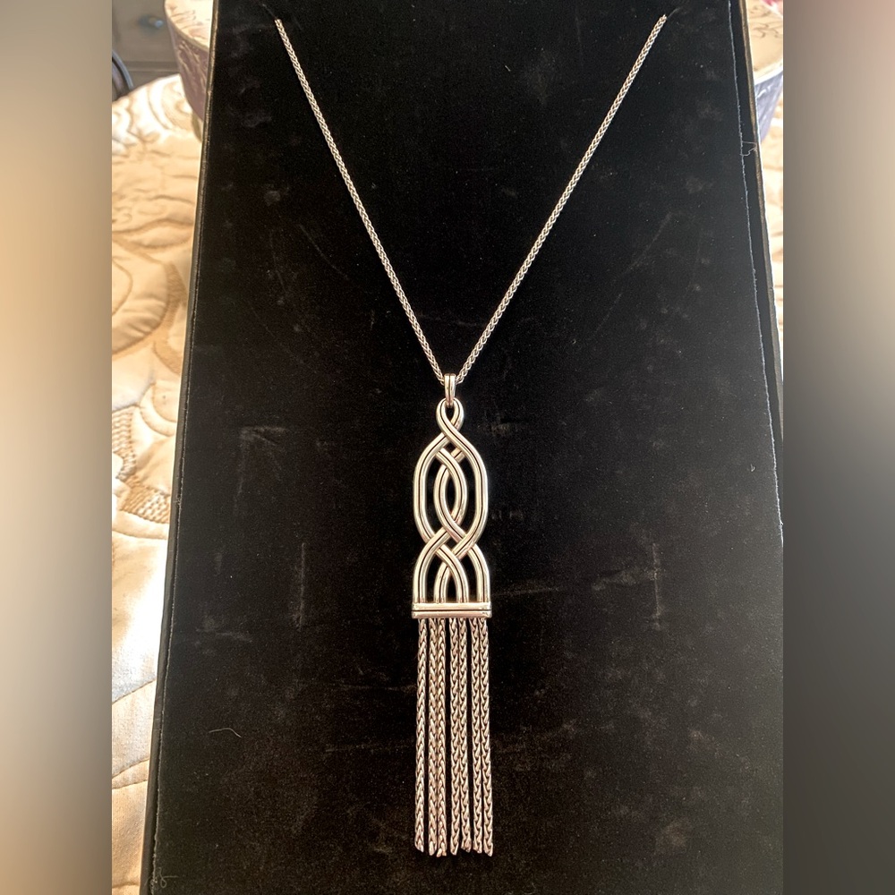 BRIGHTON INTERTWINE FRINGE CONVERTIBLE
NECKLACE